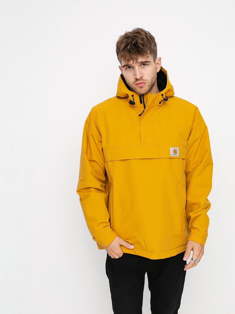 Carhartt WIP Nimbus Anorak Pullover Windbreaker - Yellow